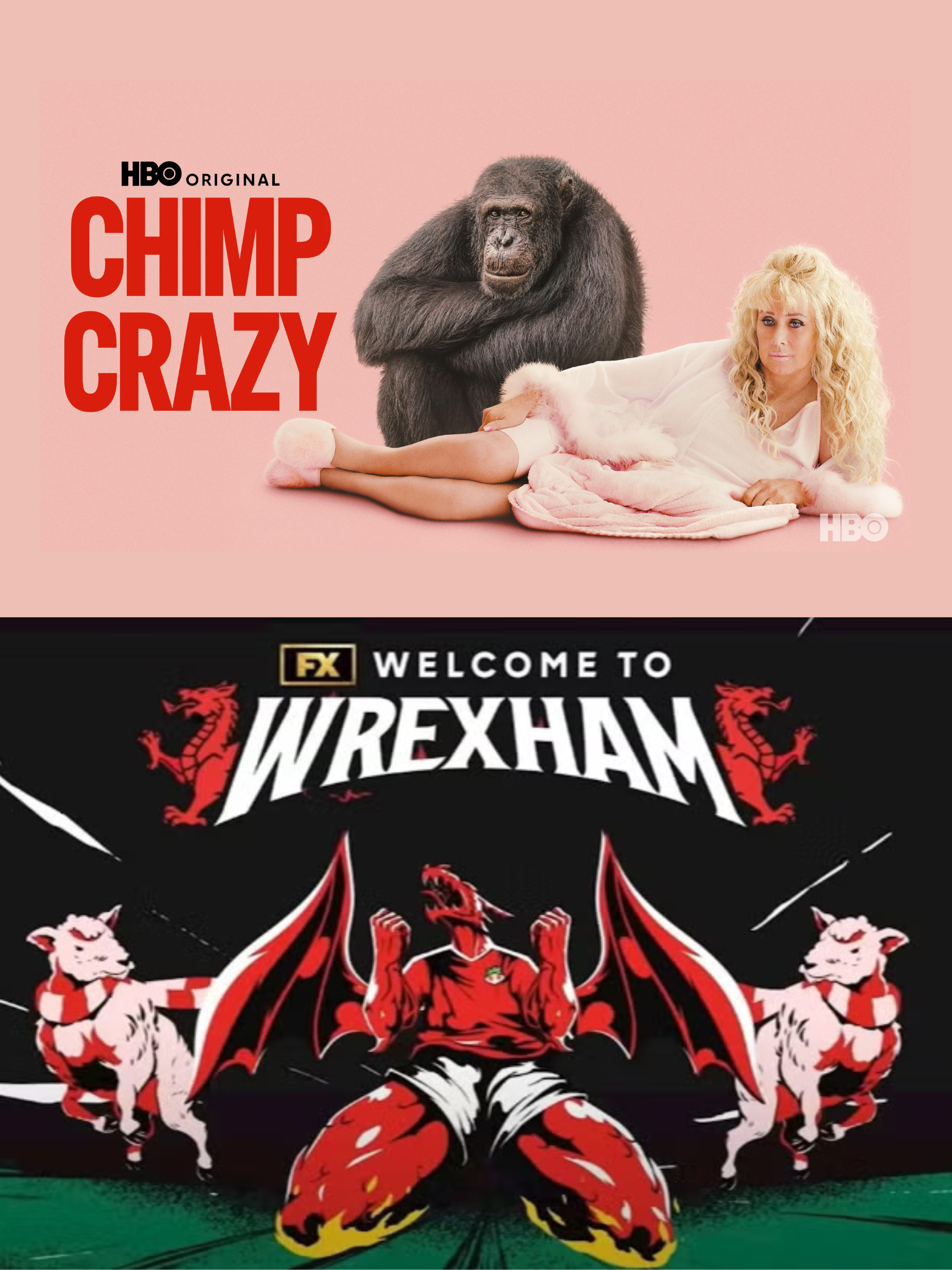 WELCOME TO WREXHAM x CHIMP CRAZY Emmy Panel
